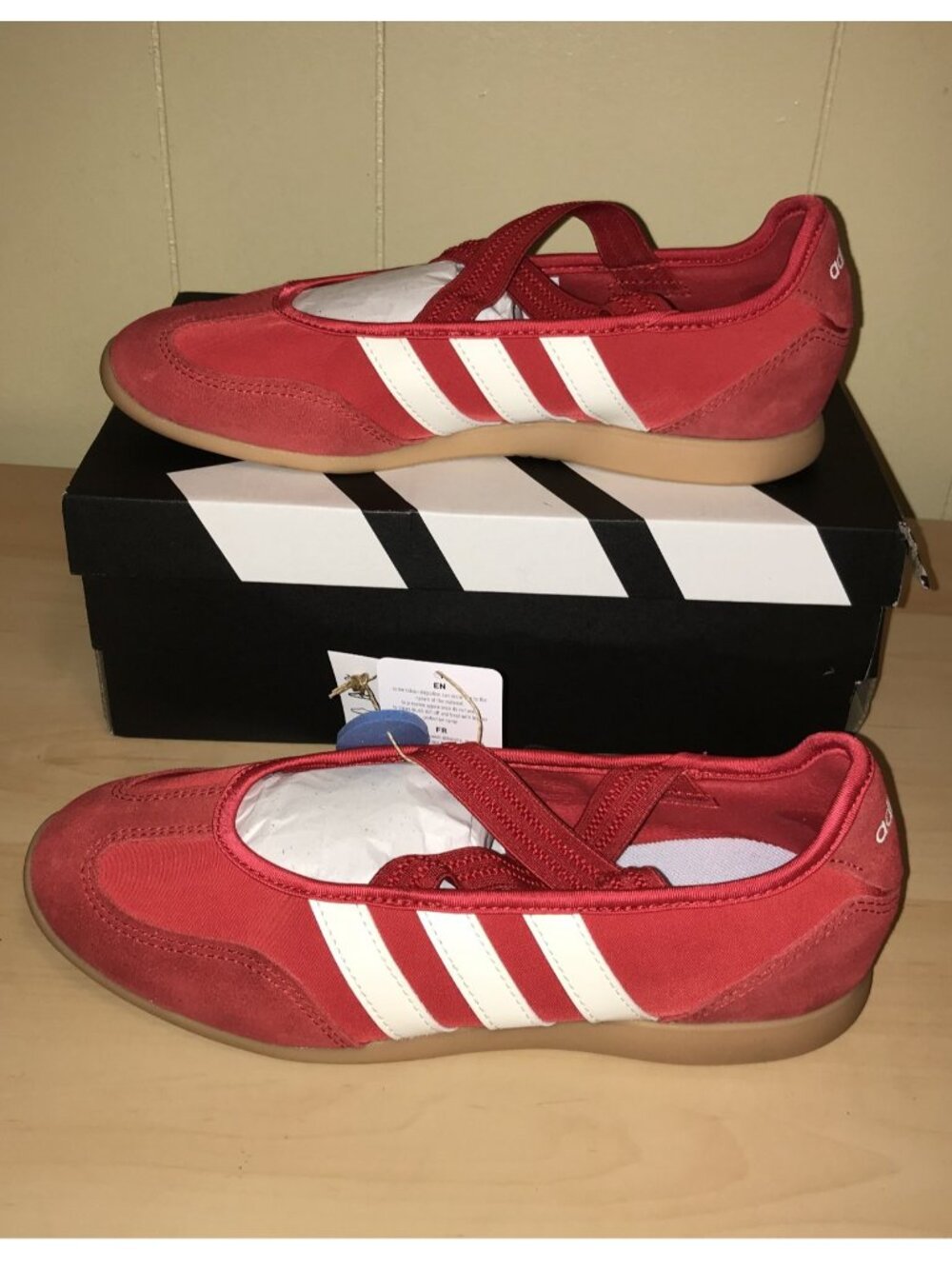 Women's Adidas Barreda Mary Jane Shoes- Size: 8 (HQ7398) - Picture 8 of 13